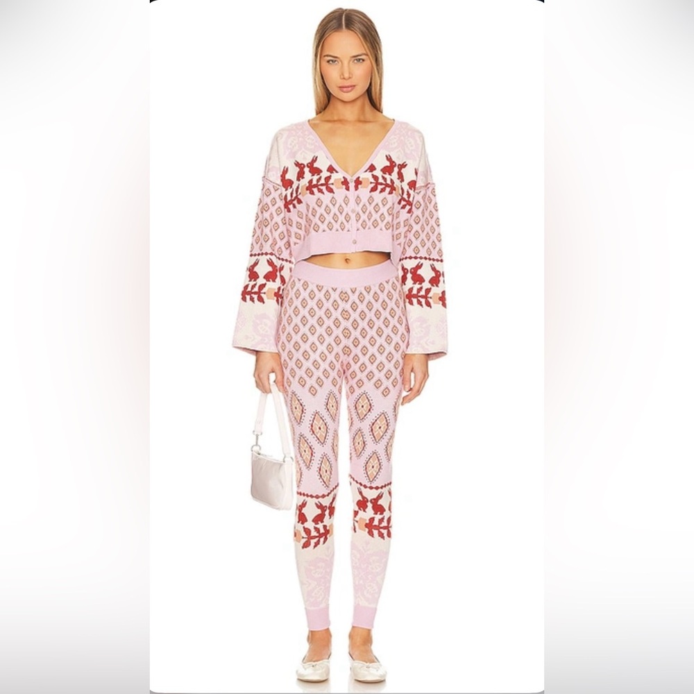 Free People - x Intimately FP Snow Bunny Set In Candy Combo